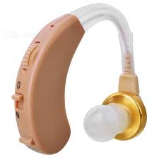 Hard of Hearing - behind the ear hearing aid